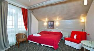 Гостиница Эко-Отель Эхо Белокуриха Стандартный двухместный номер с 2 отдельными кроватями-4