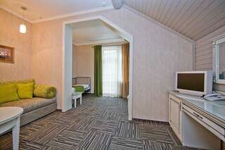 Гостиница Эхо Белокуриха Номер стандарт с 1 двуспальной кроватью (с пансионом)-3