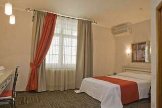 Гостиница Эхо Белокуриха Номер стандарт с 1 двуспальной кроватью (с пансионом)-1